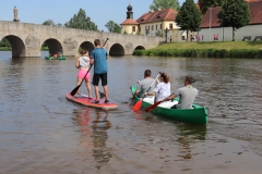 9. Juni 2019 cooltour-Sommer Städtetag Standup Paddling und Kanu