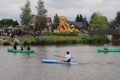 22. Juni - cooloursommer - Kanu_Hüpfburg