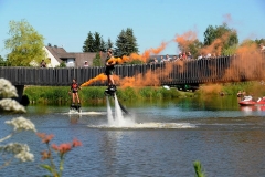 29. Juni cooltourSommer im Fischhofpark - Flyboarder