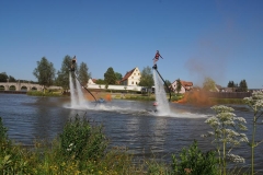 29. Juni cooltourSommer im Fischhofpark - Flyboarder