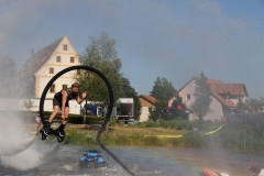 29. Juni cooltourSommer im Fischhofpark - Flyboarder