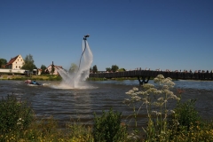 29. Juni cooltourSommer im Fischhofpark - Flyboarder