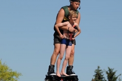 29. Juni cooltourSommer im Fischhofpark - Flyboarder