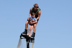 29. Juni cooltourSommer im Fischhofpark - Flyboarder