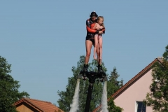 29. Juni cooltourSommer im Fischhofpark - Flyboarder