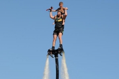 29. Juni cooltourSommer im Fischhofpark - Flyboarder