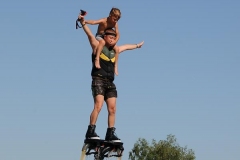 29. Juni cooltourSommer im Fischhofpark - Flyboarder